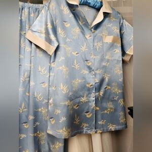 NEW SATIN PAJAMA SET